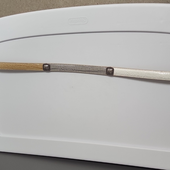 Brighton Tri-colored Belt with Cabochons - Picture 3 of 6